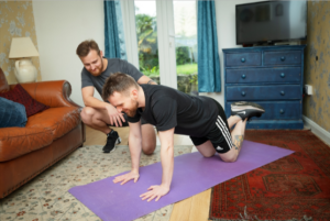 Fitness training at home
