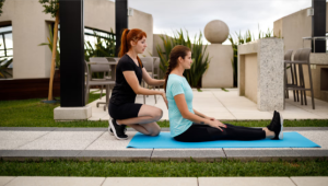 fitness training at home